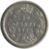 1870 Narrow 0 Canada 10-cents ICCS Certified F15