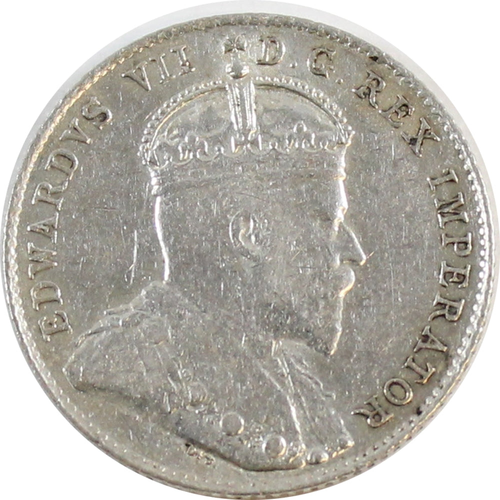 1907 Canada 10-cents EF-AU (EF45) $