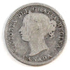 1858 Canada 10-cents Filler
