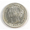 1885 Obv. 4 Canada 10-cents Extra Fine (EF40) $