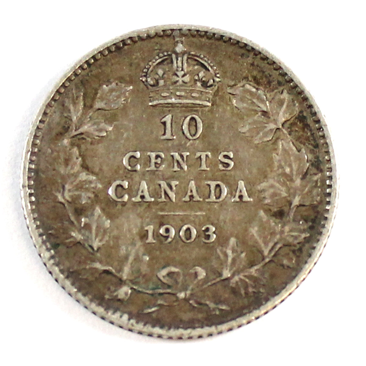 1903 Canada 10-cents F-VF (F15) $