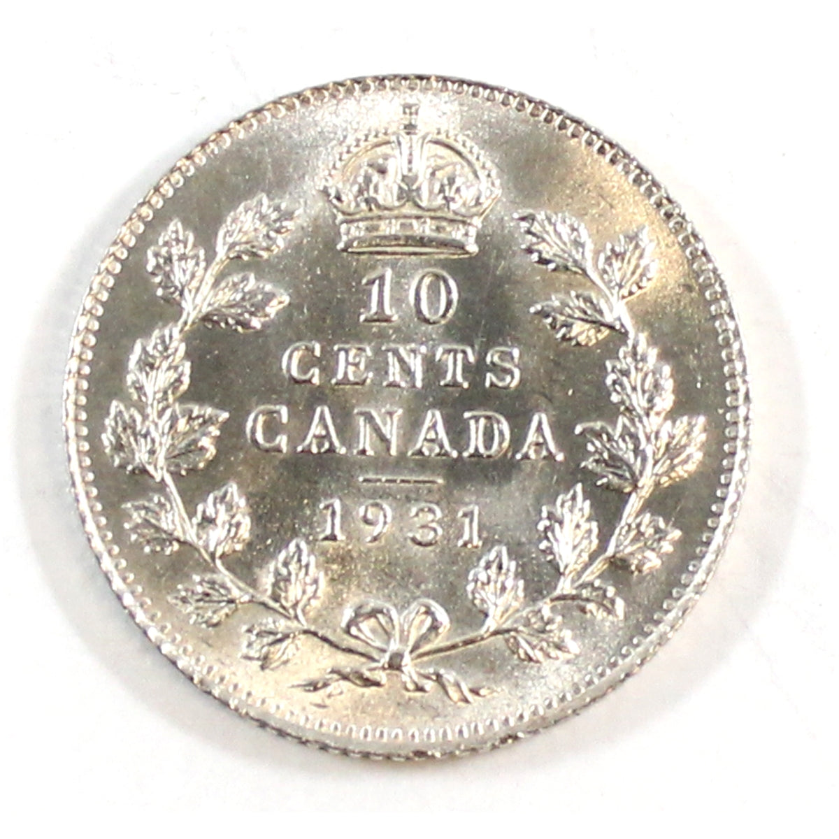 1931 Canada 10-cents Choice BU (MS64) $