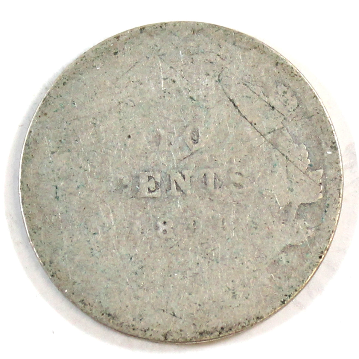1890H Canada 10-cents Filler – Colonial Acres Coins
