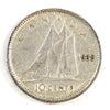 1939 Re-Engraved Canada 10-cents F-VF (F15)