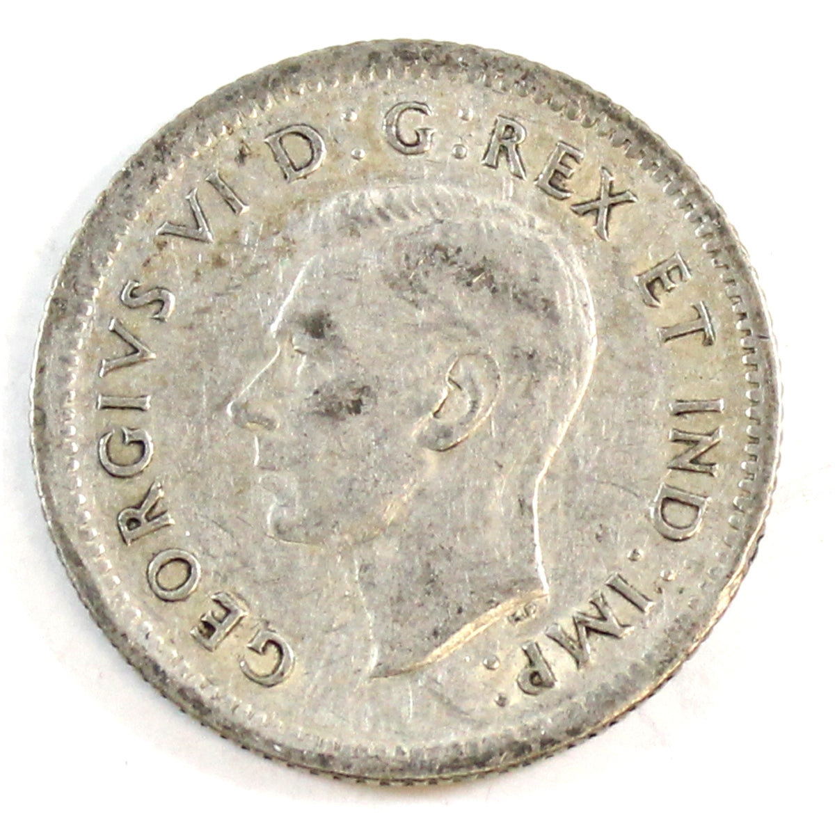 1939 Re-Engraved Canada 10-cents F-VF (F15)