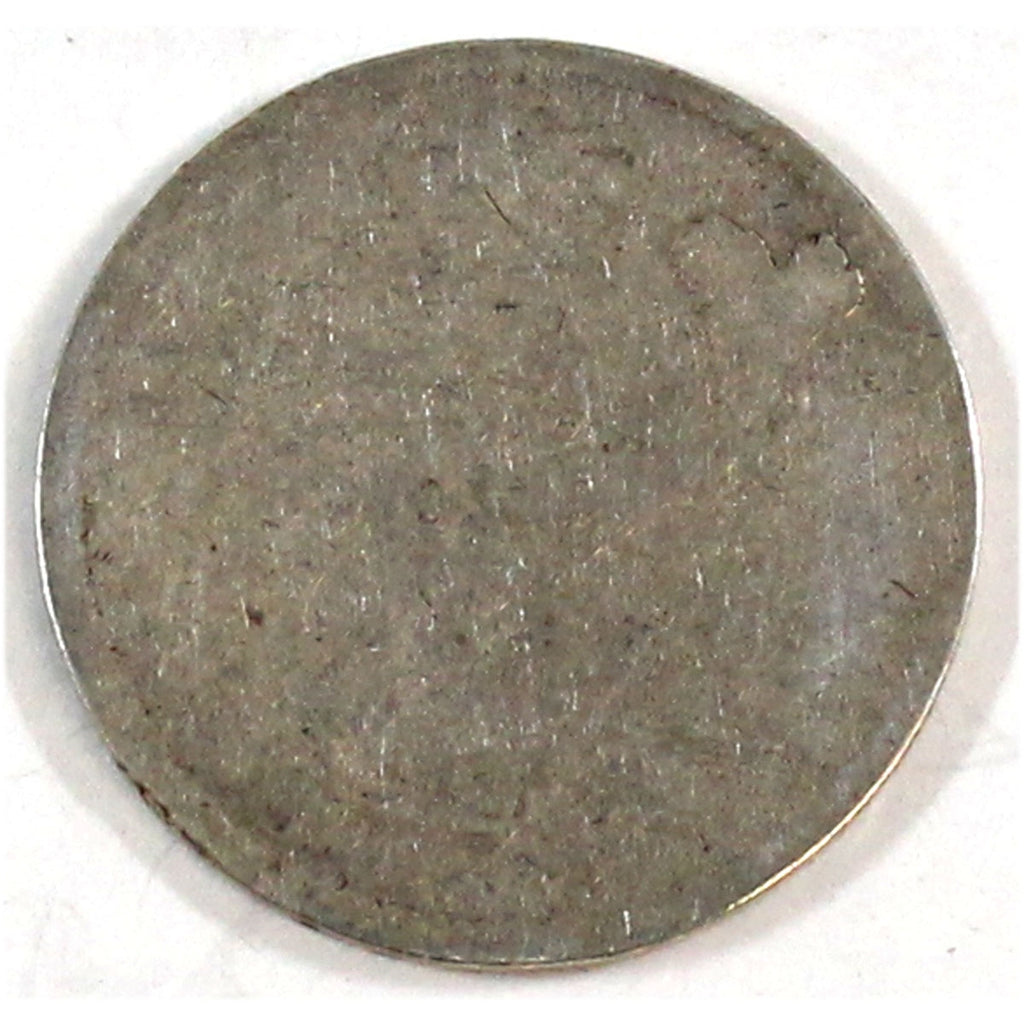 1896 Obv. 5 Canada 10-cents Filler