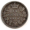 1875H Canada 10-cents F-VF (F15) $