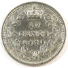 1870 Wide 0 Canada 10-cents Extra Fine (EF40) $