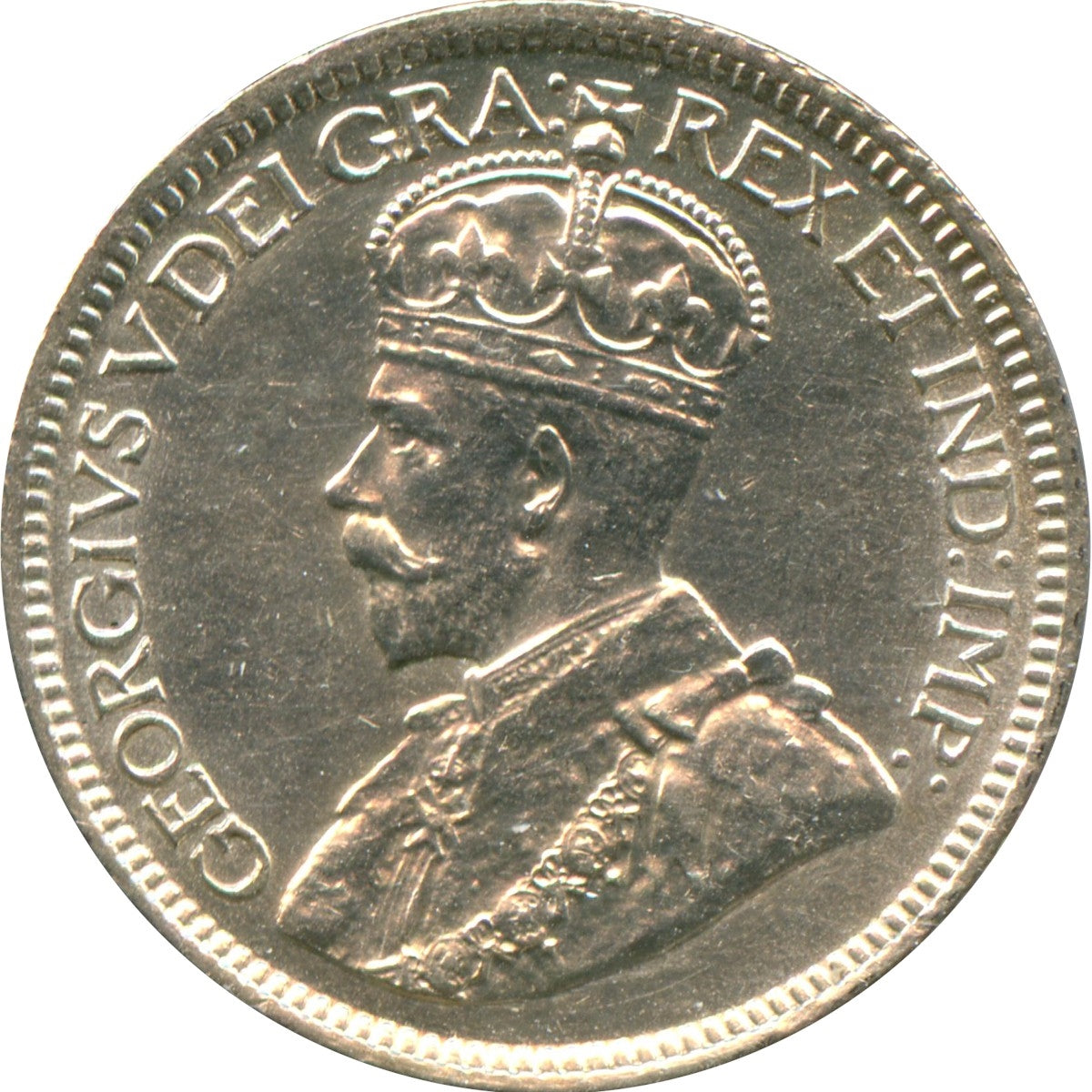 1919 Canada 10-cents UNC + (MS62) $
