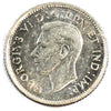 1943 Re-Engraved Canada 10-cents Almost Uncirculated (AU-50)