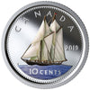 2019 Canada 10-cents Coloured Silver Proof (No Tax)