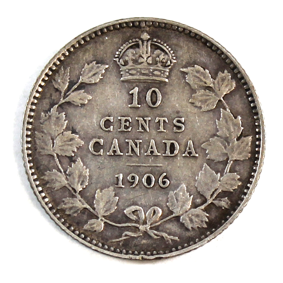 1906 Canada 10-cents Very Fine (VF20)