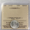 1932 Canada 10-cents ICCS Certified AU55