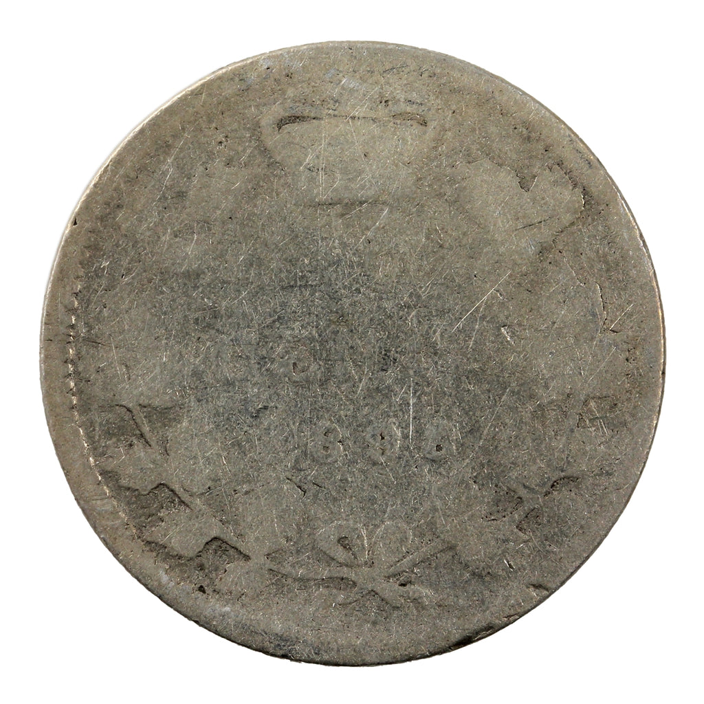 1898 Canada 10-cents About Good (AG-3)