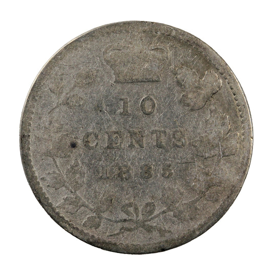 1885 Canada 10-cents Good (G4)