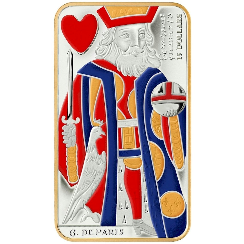 2008 Canada $15 Playing Card Money 4-Coin Set in Deluxe Case