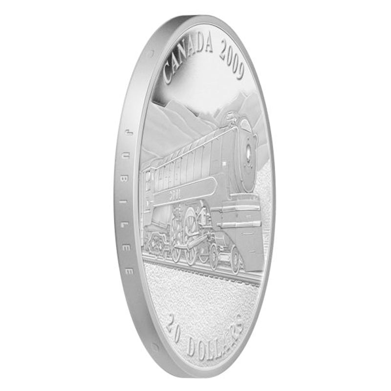 2009 $20 Great Canadian Locomotives - Jubilee Fine Silver (No Tax)