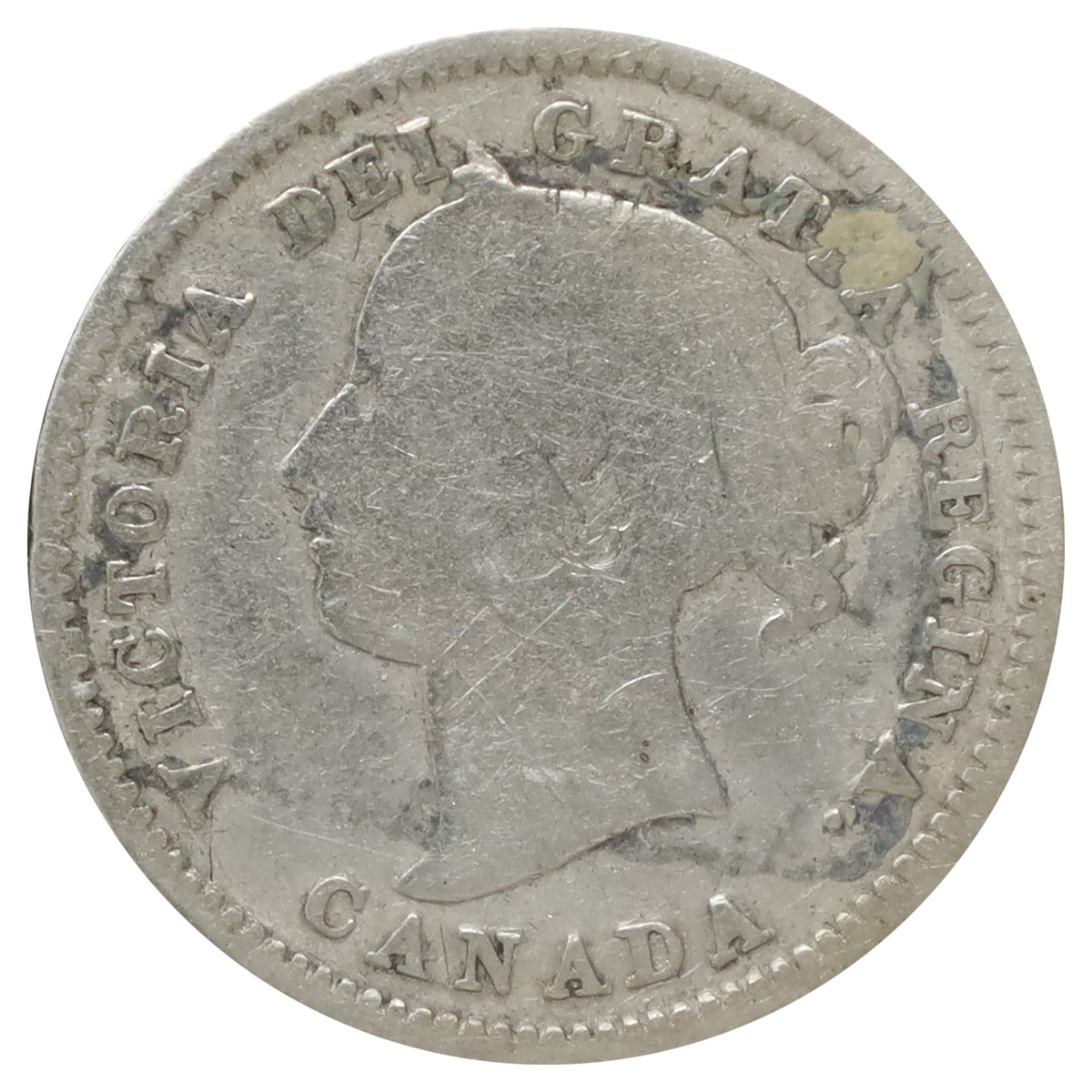1870 Wide 0 Canada 10-cents Good (G4)