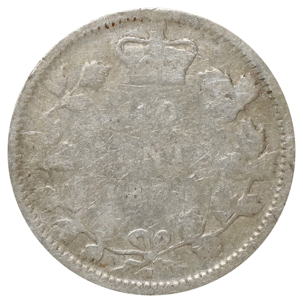 1871H Canada 10-cents About Good (AG3)