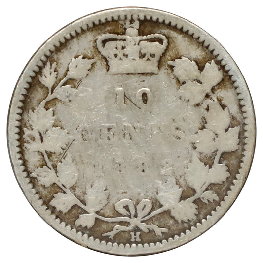 1882H Canada 10-cents Good (G4)