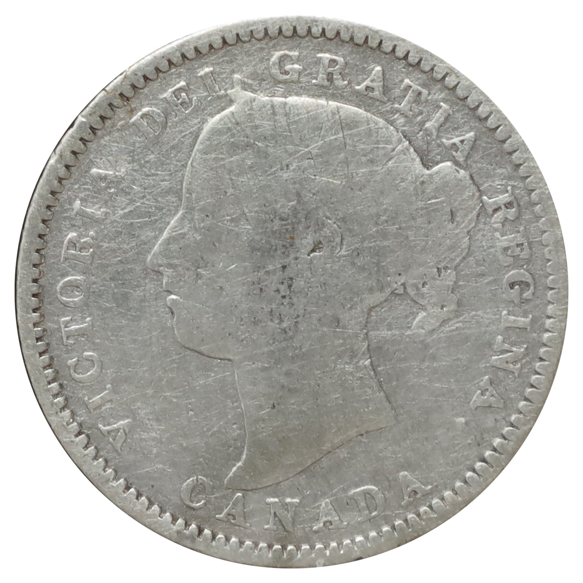 1887 Canada 10-cents Good (G4)