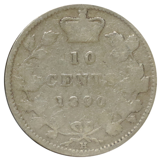 1890H Canada 10-cents Good (G4)