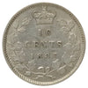 1887 Canada 10-cents EF-AU (EF45) $