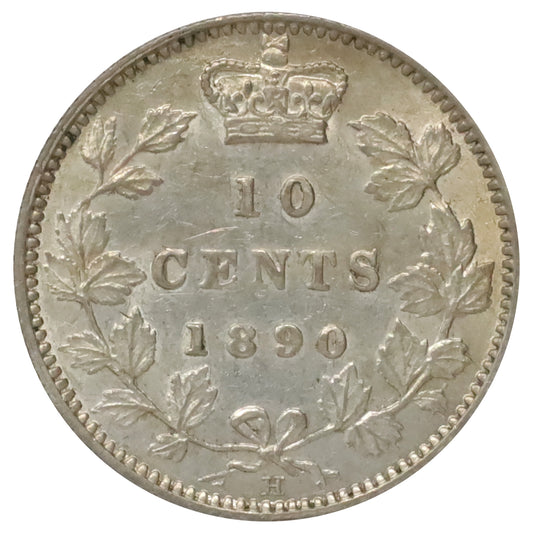 1890H Canada 10-cents EF-AU (EF45) $