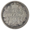 1858 Canada 10-cents Good (G4)