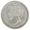 1870 Wide 0 Canada 10-cents VF-EF (VF-30) $