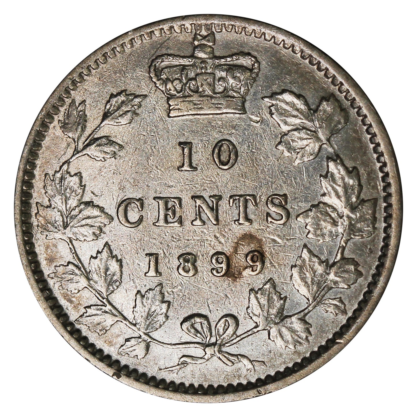 1899 Large 9's Canada 10-cents VF-EF (VF30) $