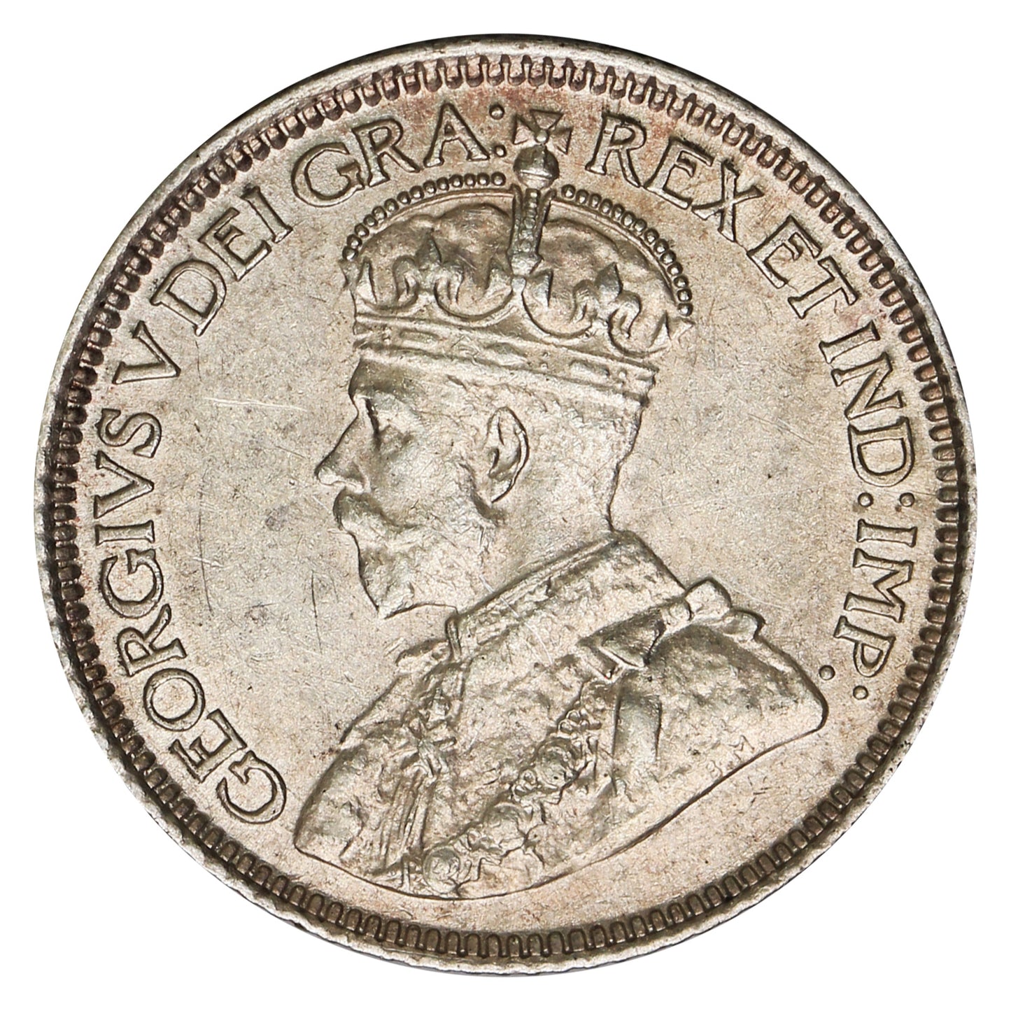 1915 Canada 10-cents EF-AU (EF45) $