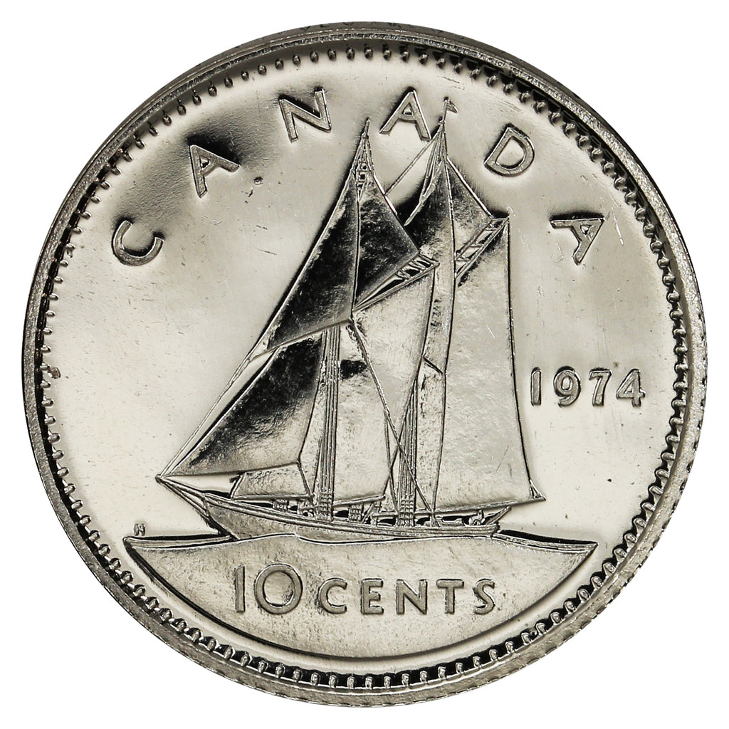 1974 Canada 10-cent Proof Like