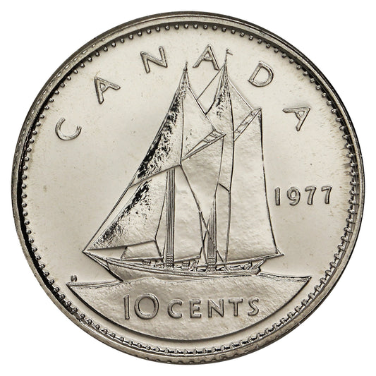1977 Canada 10-cent Proof Like