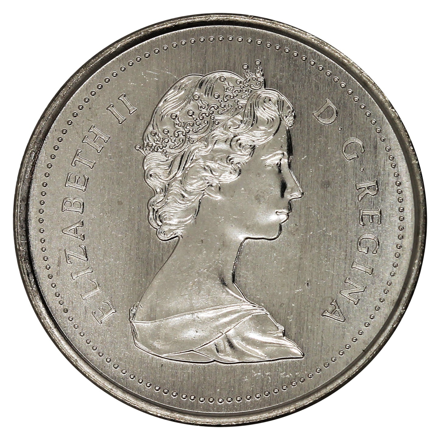 1987 Canada 10-cent Brilliant Uncirculated (MS-63)