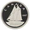 1987 Canada 10-cent Proof