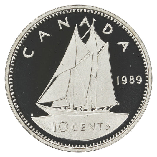1989 Canada 10-cent Proof