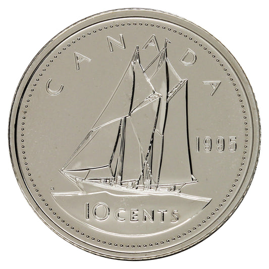 1995 Canada 10-cent Proof Like