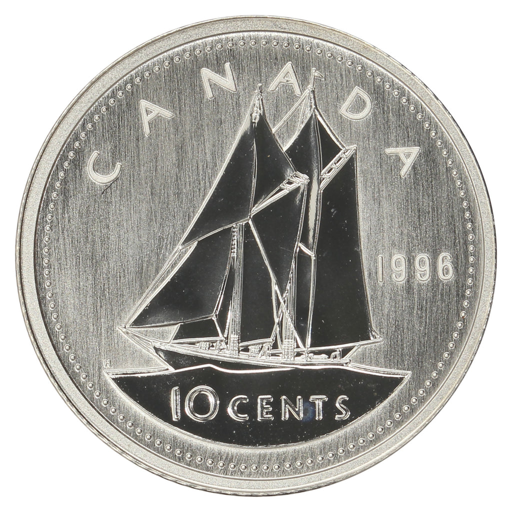 1996 Canada 10-cent Specimen