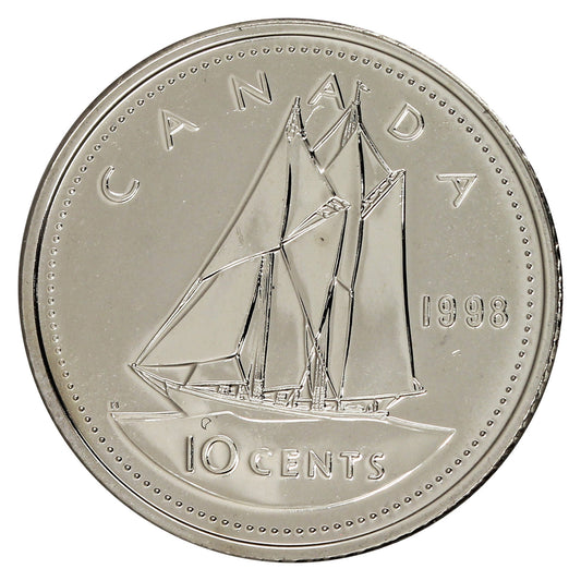 1998 Canada 10-cent Proof Like