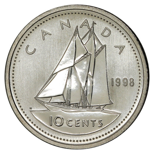 1998 Canada 10-cent Specimen