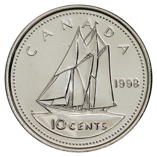 1998W Canada 10-cent Proof Like
