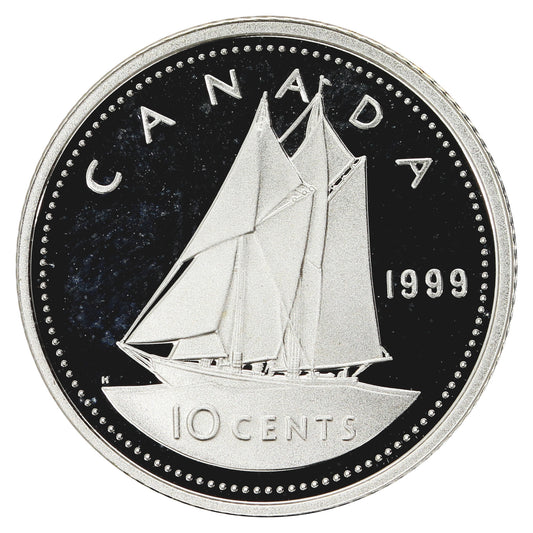 1999 Canada 10-cent Silver Proof