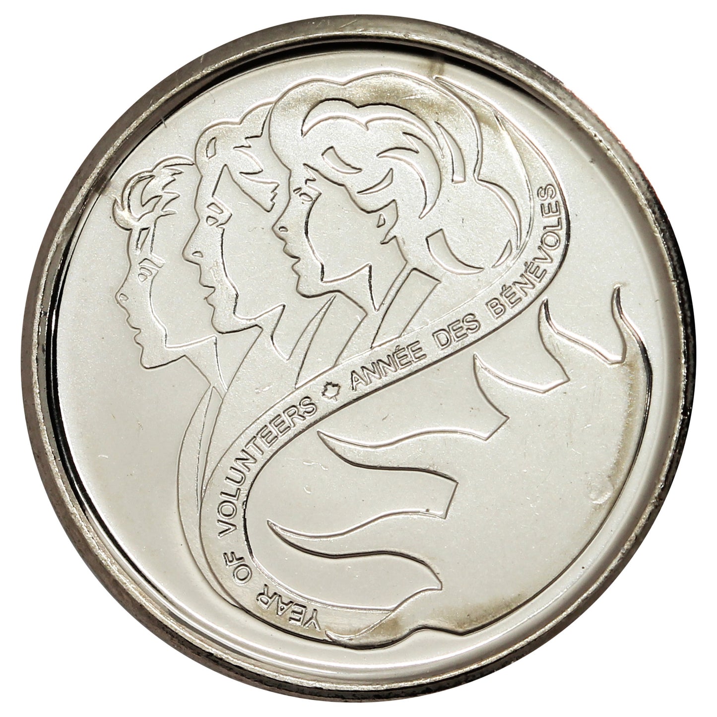 2001P Canada Volunteer 10-cent Brilliant Uncirculated (MS-63)