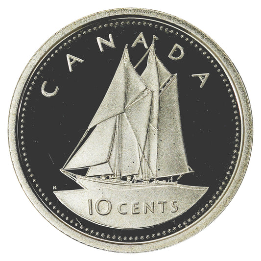 2002 Canada 10-cent Silver Proof