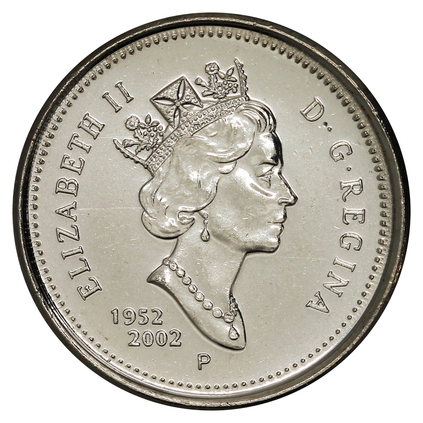 2002P Canada 10-cent Brilliant Uncirculated (MS63)