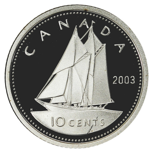 2003 Canada 10-cent Silver Proof