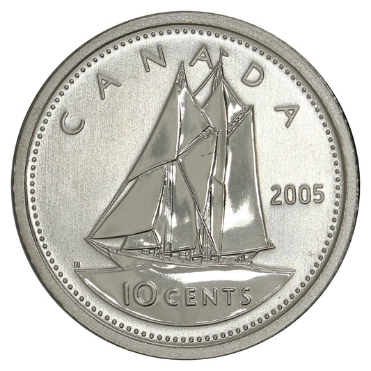2005P Canada 10-cent Specimen