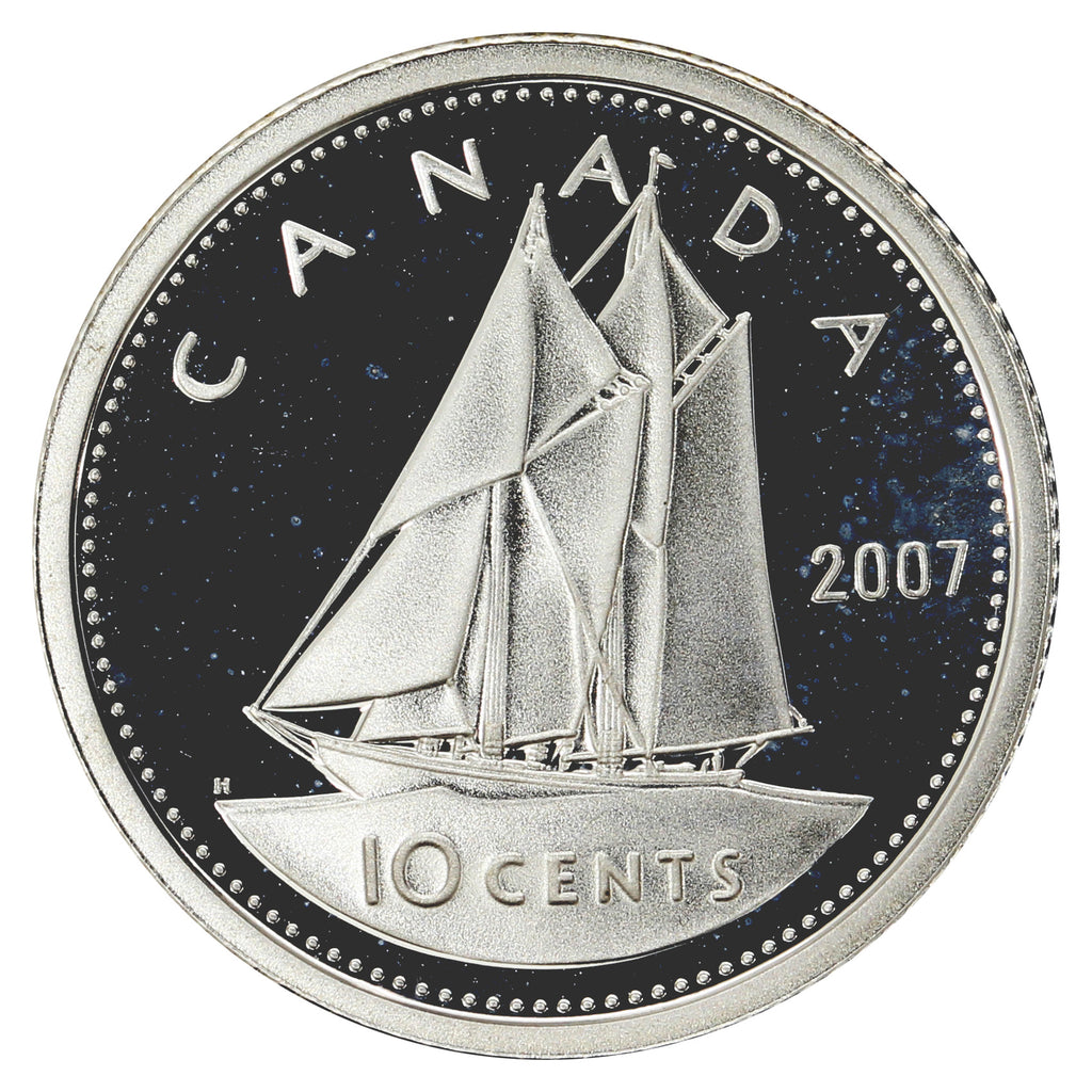 2007 Canada 10-cent Silver Proof