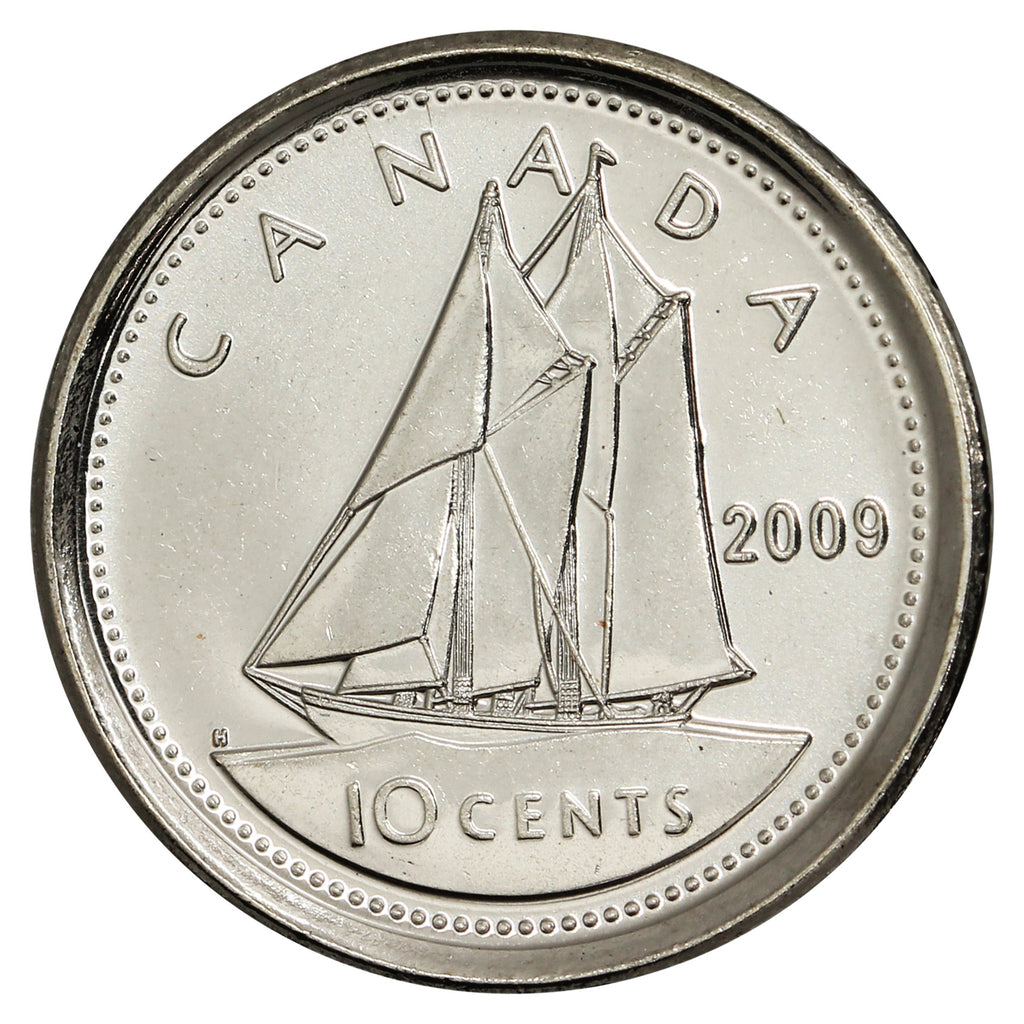 2009 Canada 10-cent Brilliant Uncirculated (MS-63)
